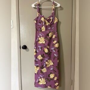 ZARA Flowered Dress